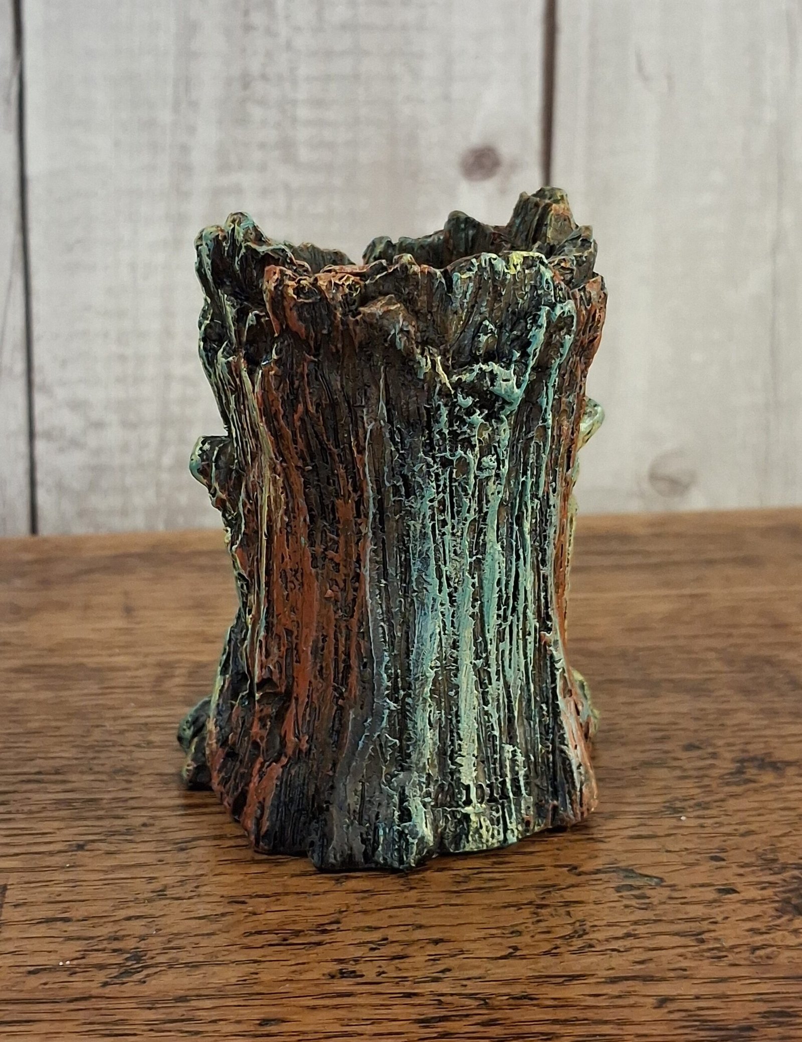 Small Green Man Backflow Incense Burner 3 Small Green Man Backflow Incense Burner - Image 4