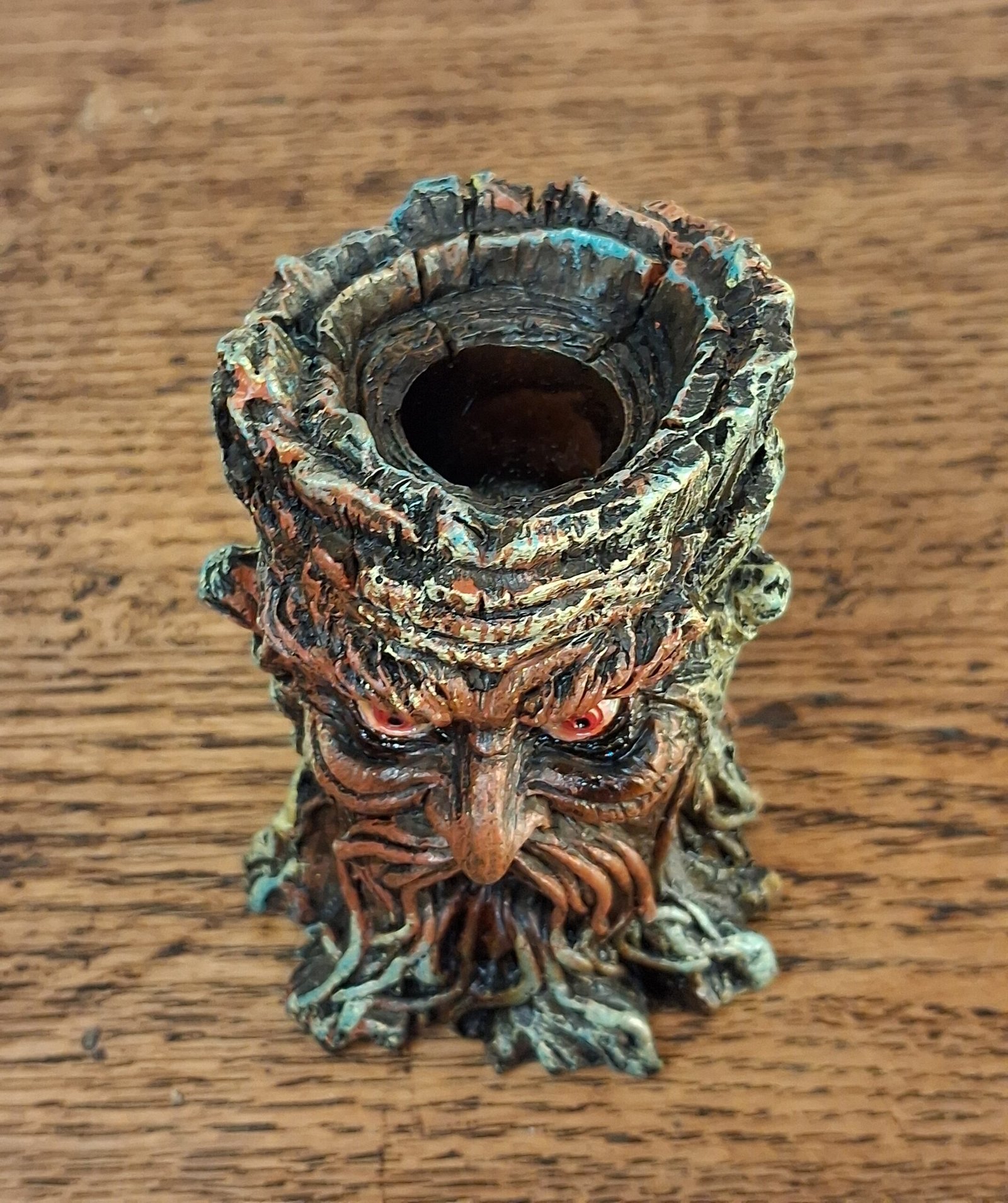 Small Green Man Backflow Incense Burner 6 Small Green Man Backflow Incense Burner - Image 7