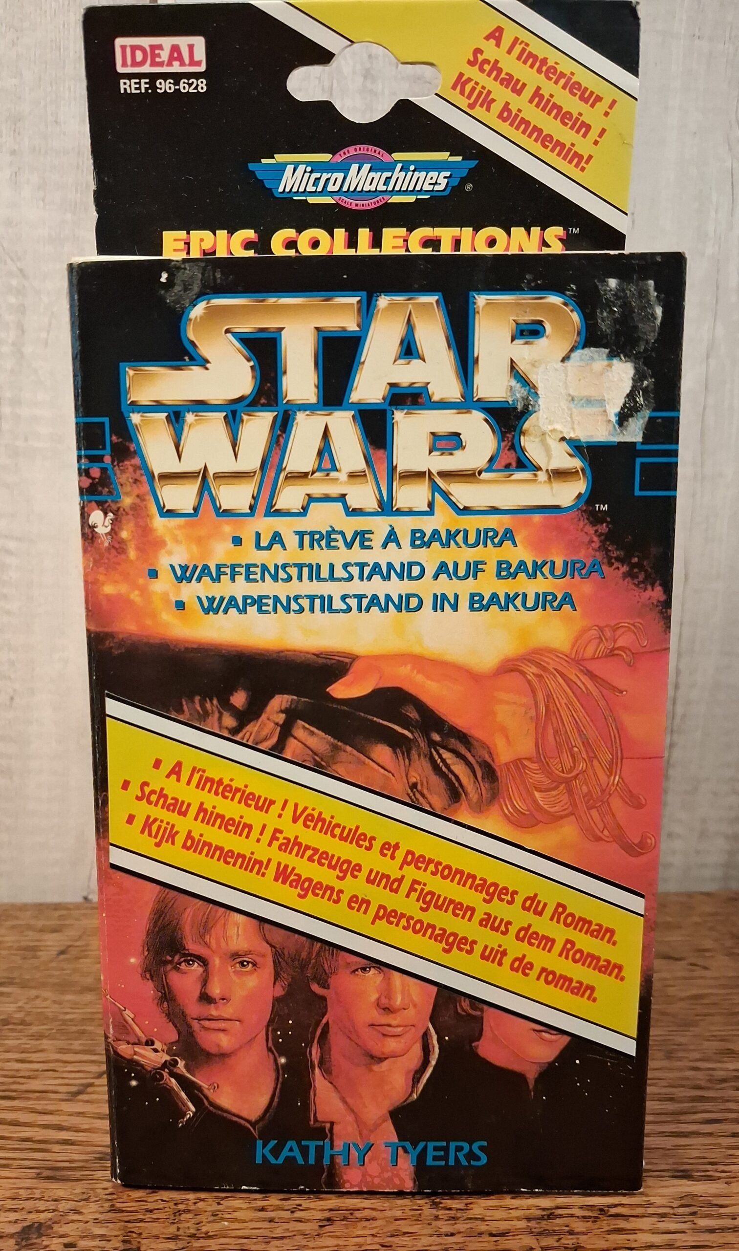 Star Wars Micro Machines Epic Collection The Truce at Bakura 1 Picture of packaging for 1997 Star Wars Epic Collection Truce at Bakura French Edition